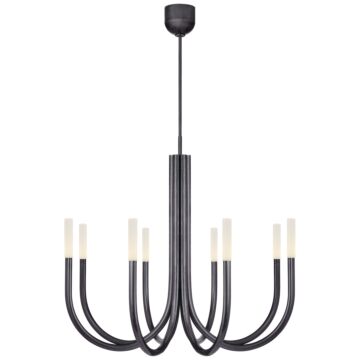Rousseau LED Chandelier in Bronze by Visual Comfort Signature
