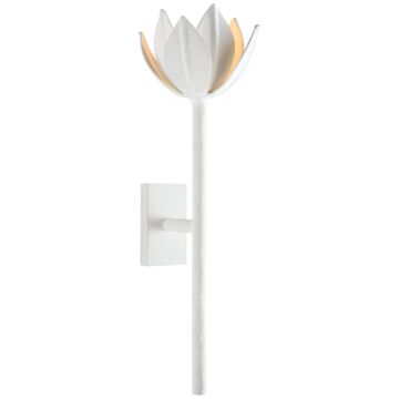 Alberto  Wall Sconce in Plaster White by Visual Comfort Signature