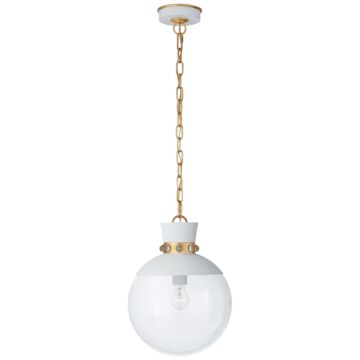 Lucia  Pendant in Whiteith Gild by Visual Comfort Signature
