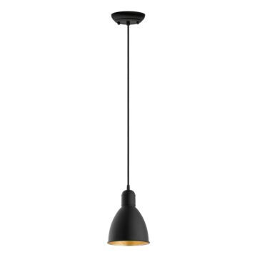 Priddy 2 One Light Pendant in BlackGold by Eglo USA