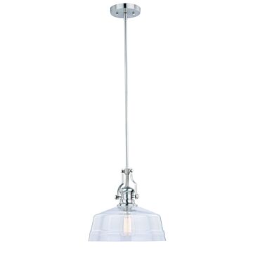 Beloit 1-Light Pendant in Satin Nickel