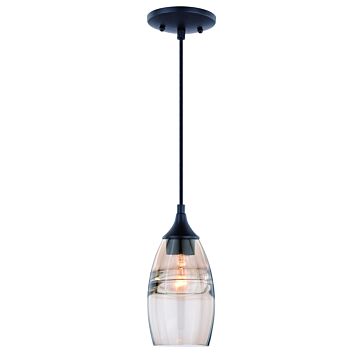 Milano 1-Light Mini Pendant in Oil Rubbed Bronze