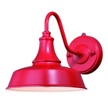 Dorado 1-Light Outdoor Wall Mount in Red and White