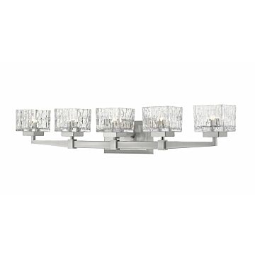 Rubicon LED Bathroom Vanity Light in Brushed Nickel by Z-Lite