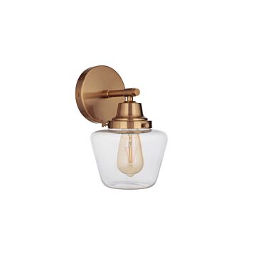Essex One Light Wall Sconce in Satin Brass by Craftmade