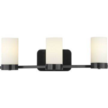 Elevate 3-Light Bathroom Vanity Light in Black