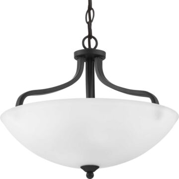 Laird 3-Light Semi-Flush Mount in Antique Bronze