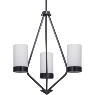 Elevate 3-Light Chandelier in Black