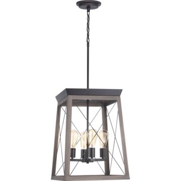 Briarwood 4-Light Foyer Pendant in Antique Bronze