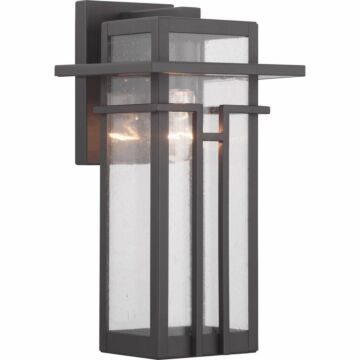 Boxwood 1-Light Wall Lantern in Antique Bronze