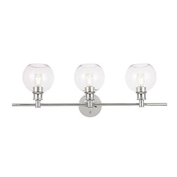 Collier 3-Light Wall Sconce in Chrome