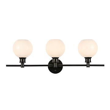 Collier 3-Light Wall Sconce in Black