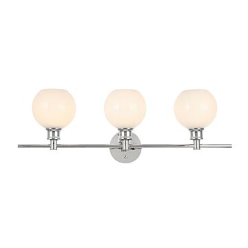 Collier 3-Light Wall Sconce in Chrome