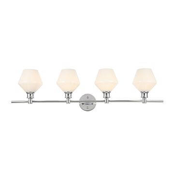 Gene 4-Light Wall Sconce in Chrome