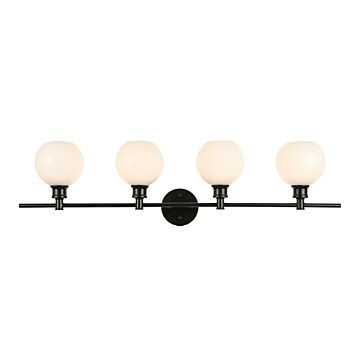 Collier 4-Light Wall Sconce in Black