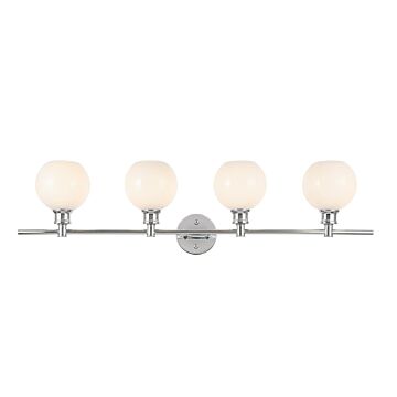 Collier 4-Light Wall Sconce in Chrome