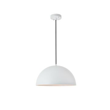 Forte 1-Light Pendant in White