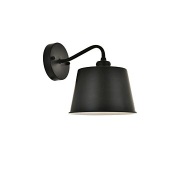 Nota 1-Light Wall Sconce in black