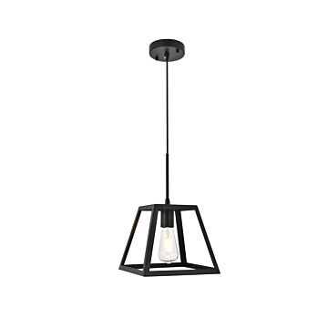 Resolute 1-Light Pendant in black