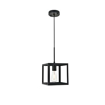 Resolute 1-Light Pendant in black