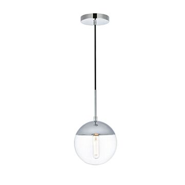 Eclipse 1-Light Pendant in Chrome