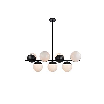 Eclipse 7-Light Pendant in Black