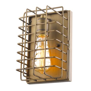 Lynden Wall Sconce in Raw Brass by Acclaim Lighting