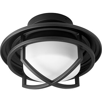 Windmill LED Fan Light Kit in Textured Black by Quorum International