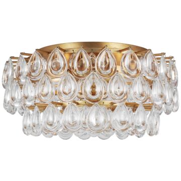 Liscia  Flush Mount in Gild by Visual Comfort Signature