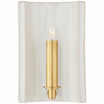 Leeds  Wall Sconce in Ivory by Visual Comfort Signature