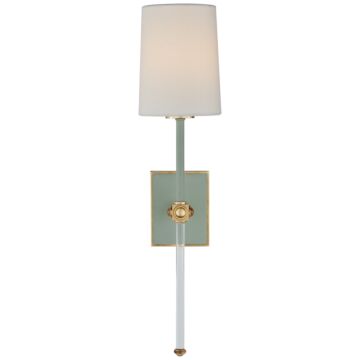Lucia  Wall Sconce in Celadon and Crystal by Visual Comfort Signature