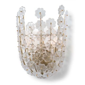 Charlotte  Wall Sconce in Natural Brass by Regina Andrew Detroit
