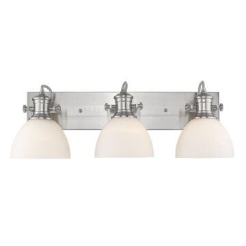 Hines  Bathroom Vanity Light in Pewter by Golden Lighting