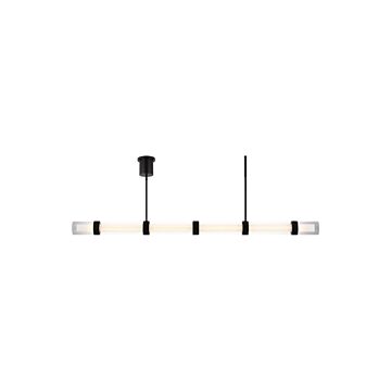 Wit LED Suspension in Black by Visual Comfort Modern