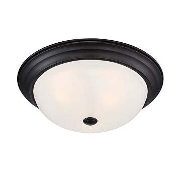 Decorative Flushmount 3-Light Flushmount in Oil Rubbed Bronze