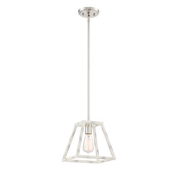 Rhode 1-Light Mini Pendant in Coastal Weathered White
