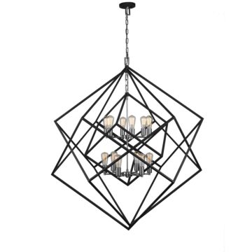 Artistry  Chandelier in Polished Nickel by Artcraft Lighting