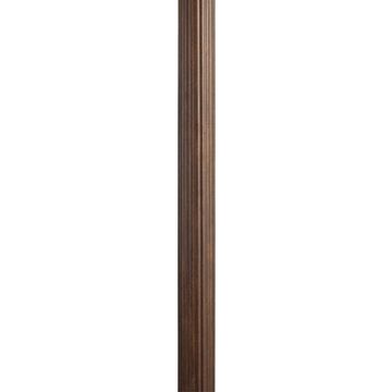 Accessory Outdoor Fluted Post in Brown Stone by Kichler