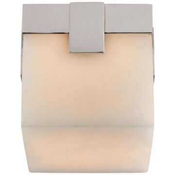 Covet LED Flush Mount in Polished Nickel by Visual Comfort Signature