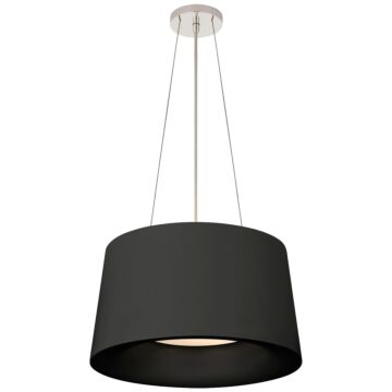 Halo  Pendant in Matte Black by Visual Comfort Signature