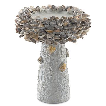 Oyster Shell Collection Bird Bathroom Vanity Light in Portland  Natural by Currey & Company