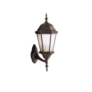 Madison One Light Outdoor Wall Mount in Tannery Bronze by Kichler