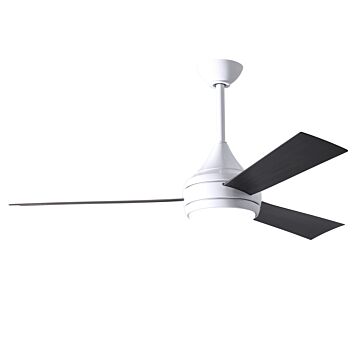 Donaire 52" Ceiling Fan in Gloss White by Matthews Fan Company