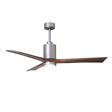 Patricia 60" Ceiling Fan in Brushed Nickel by Matthews Fan Company