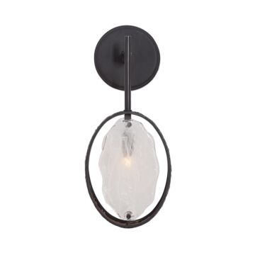 Maxin Wall Sconce in Dark Hammered Bronze by Uttermost