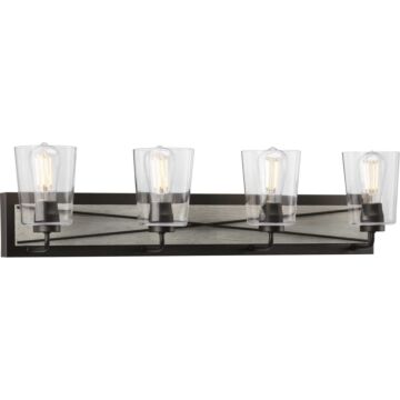 Briarwood 4-Light Bathroom Vanity Light Bracket in Graphite