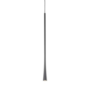 Taper LED Pendant in Black by Kuzco Lighting