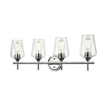 Ashford Four Light Vanity in Chrome by Millennium