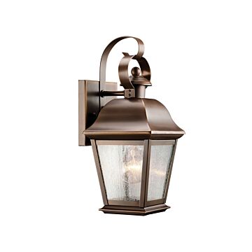 Mount Vernon One Light Outdoor Wall Mount in Olde Bronze by Kichler