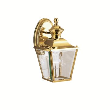 Bay Shore One Light Outdoor Wall Mount in Polished Brass by Kichler